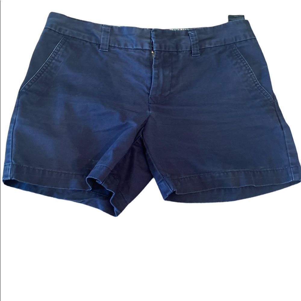 Size 2 Womens Tommy Hilfiger Navy Blue Cotton Shorts